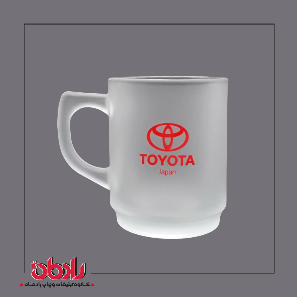 لیوان یخی طرح toyota