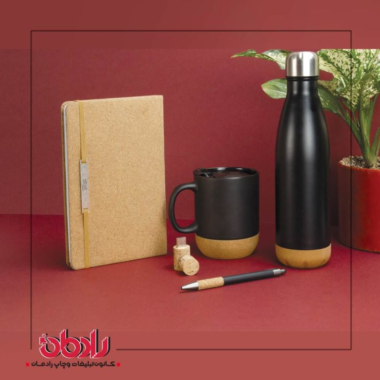 سررسید هماک+ست فلاسک و ماگ چوب پنبه ای