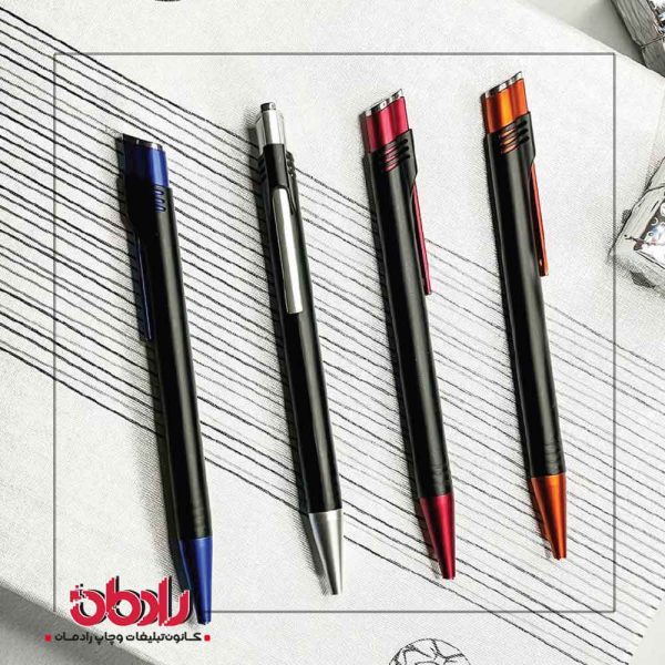 خودکار پلاستیکی مشکی کد 015