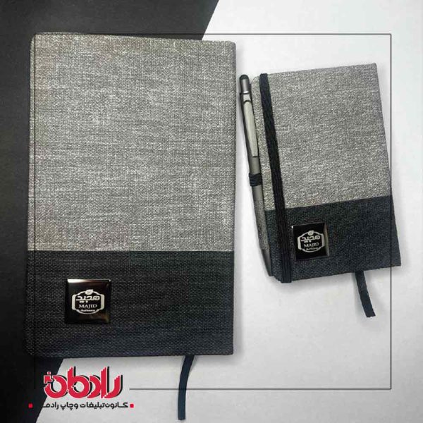 دفتر یادداشت دورنگ A5-A6