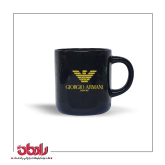 ماگ سرامیکی Full Black کد 6008