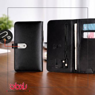 کیف پول پاور بانک وایرلس فلش دار( کد z1)
