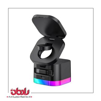 گجت شارژ وایرلس رومیزی ۵ کاره