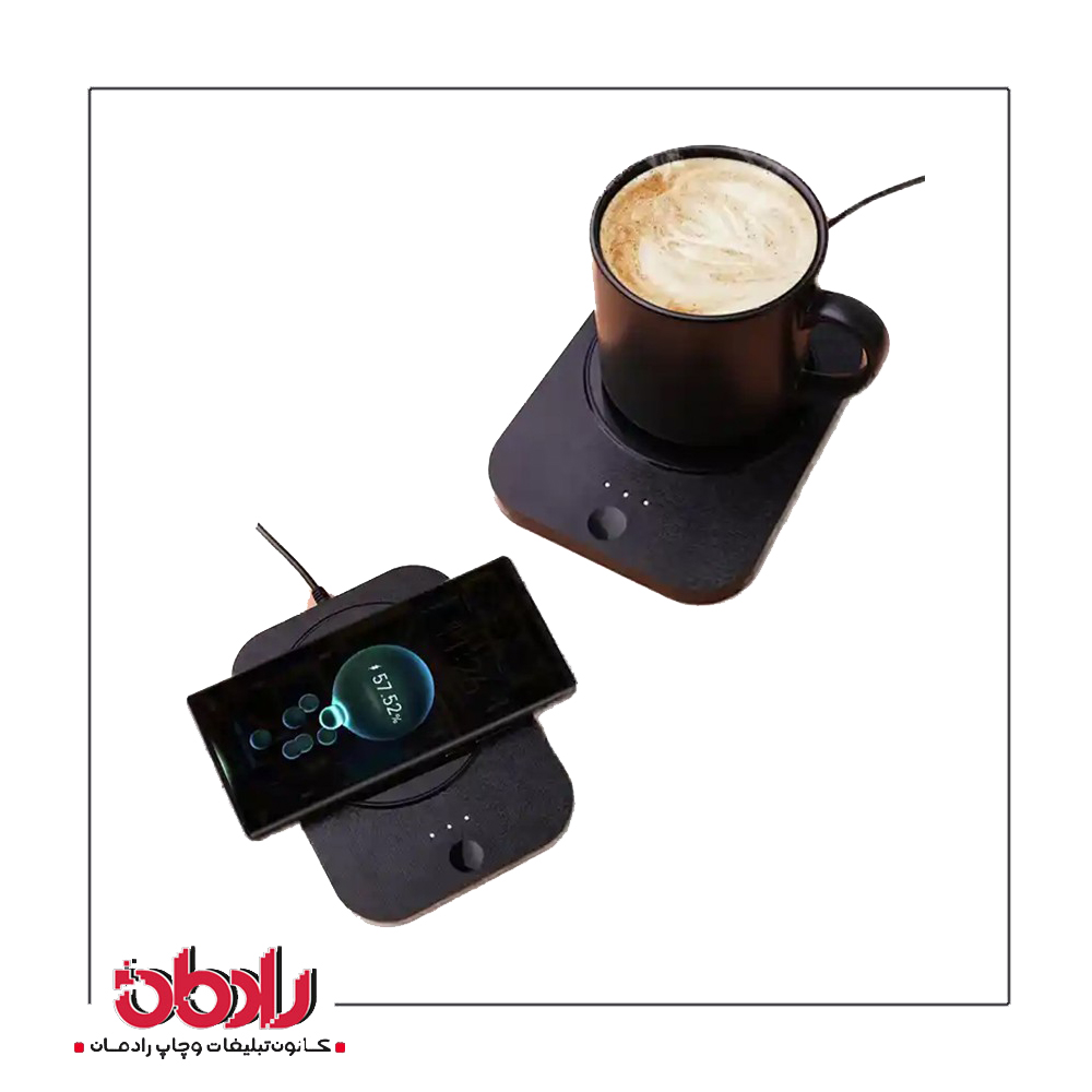 ماگ هیتردار وشارژر وایرلس moment