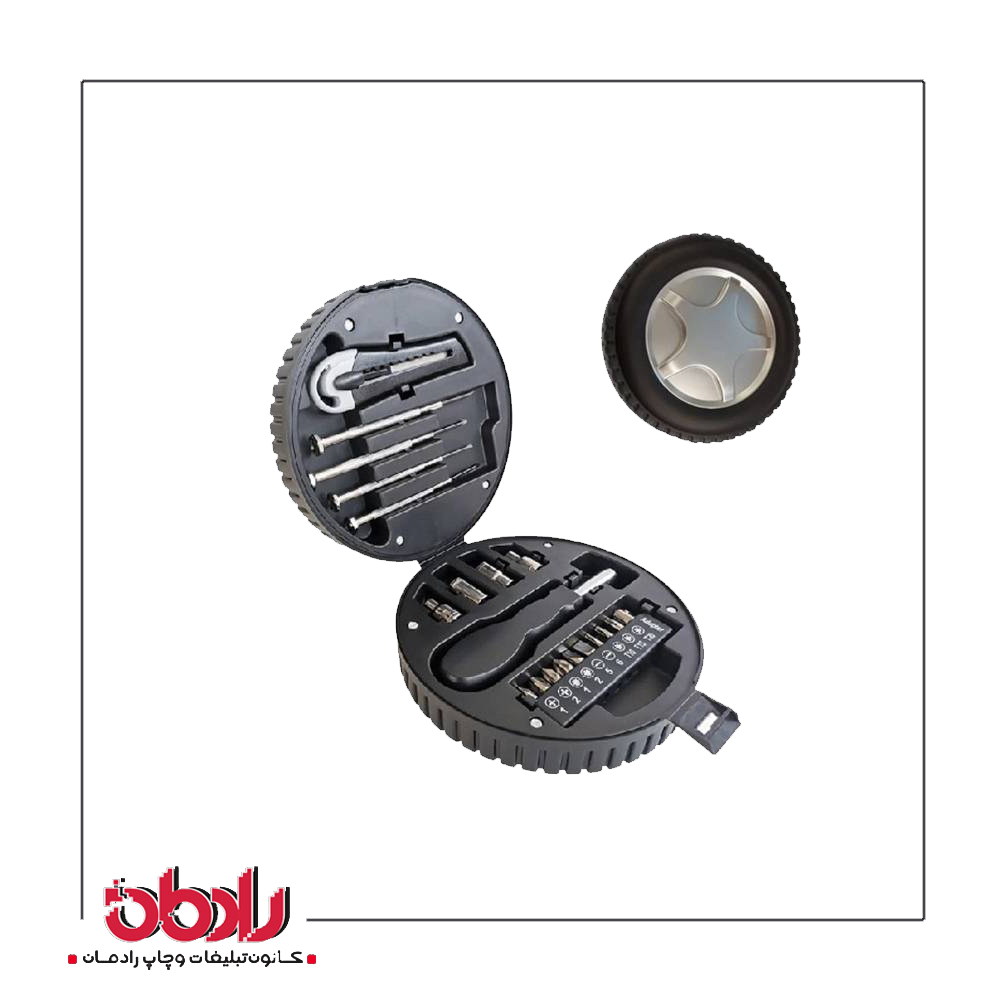 جعبه ابزار طرح تایر کوچک